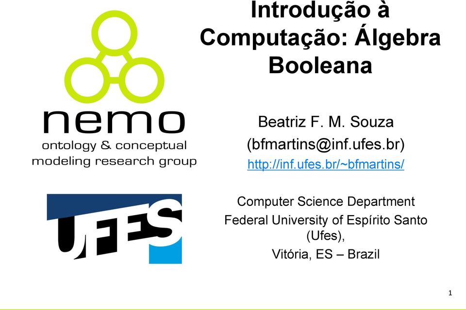 br) http://inf.ufes.