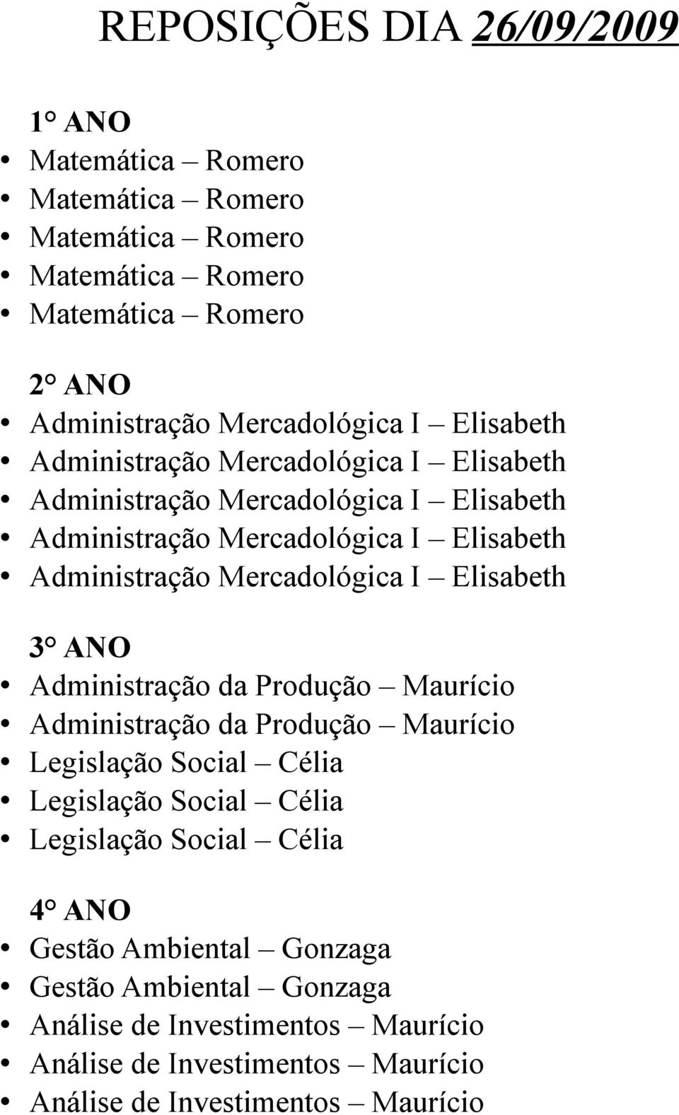 Administração da