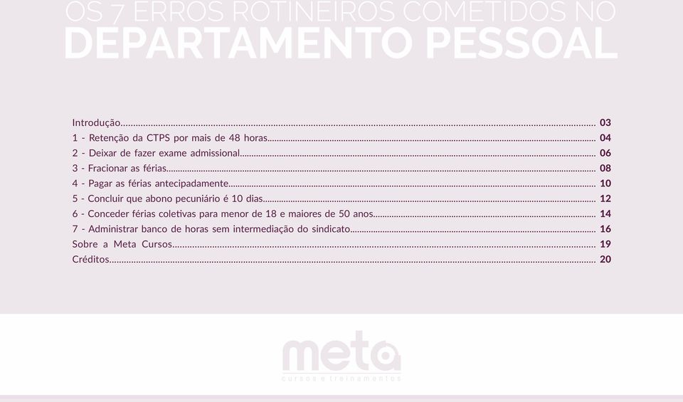 .. 10 5 - Concluir que abono pecuniário é 10 dias.