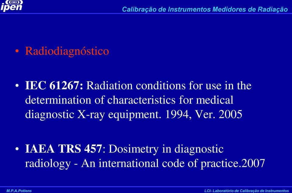 X-ray equipment. 1994, Ver.