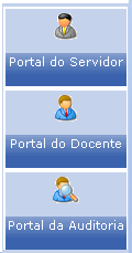 O SIGRH possui dois módulos que são pontos de acesso aos demais sistemas da UFRN: SIGAA e SIPAC, tal como mostrado na Figura 12.