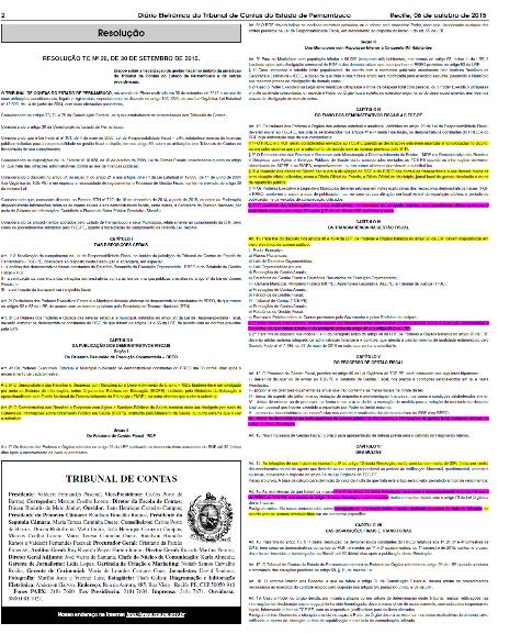 10 1º O RREO e o RGF serão considerados enviados ao TCE-PE quando as declarações estiverem inseridas e homologadas no Siconfi, ou em outro sistema que vier a