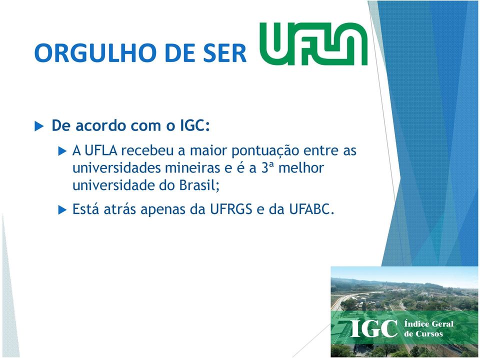 universidades mineiras e é a 3ª melhor