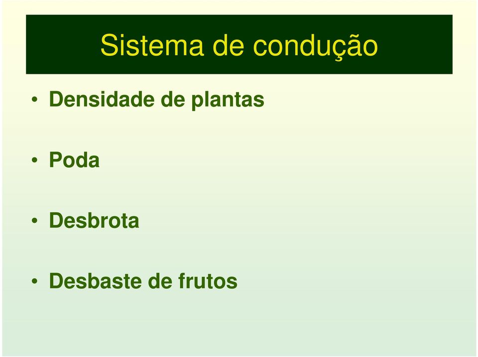 de plantas Poda