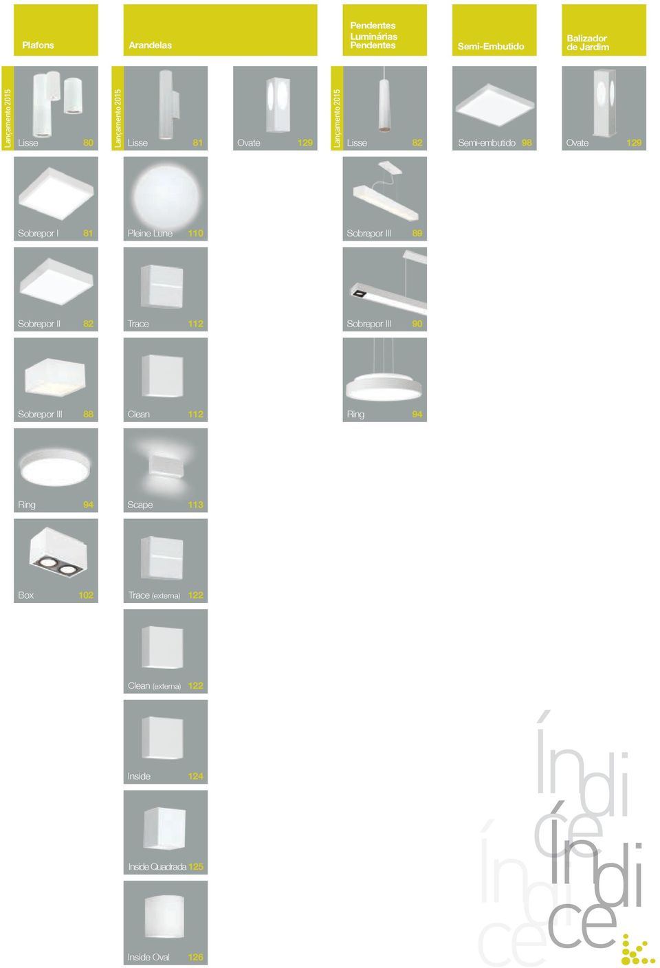 110 Sobrepor III 89 Sobrepor II 82 Trace 112 Sobrepor III 90 Sobrepor III 88 Clean 112 Ring 94 Ring 94 Scape 113