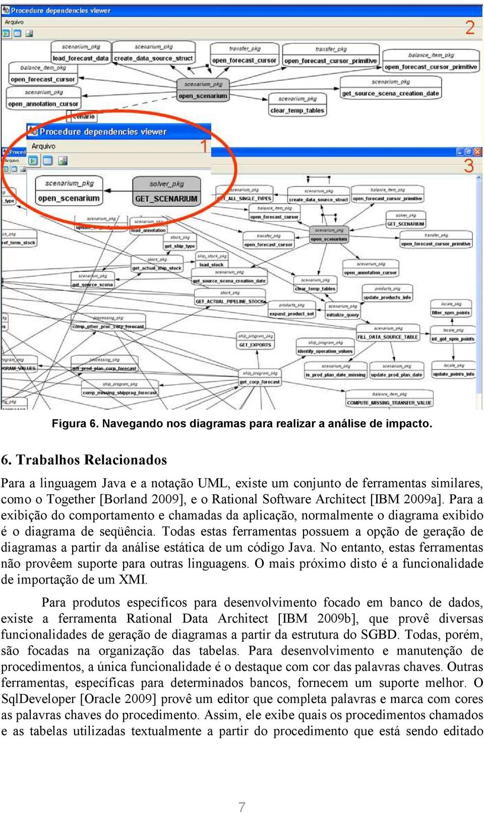 Todas estas ferramentas possuem a opção de geração de diagramas a partir da análise estática de um código Java. No entanto, estas ferramentas não provêem suporte para outras linguagens.