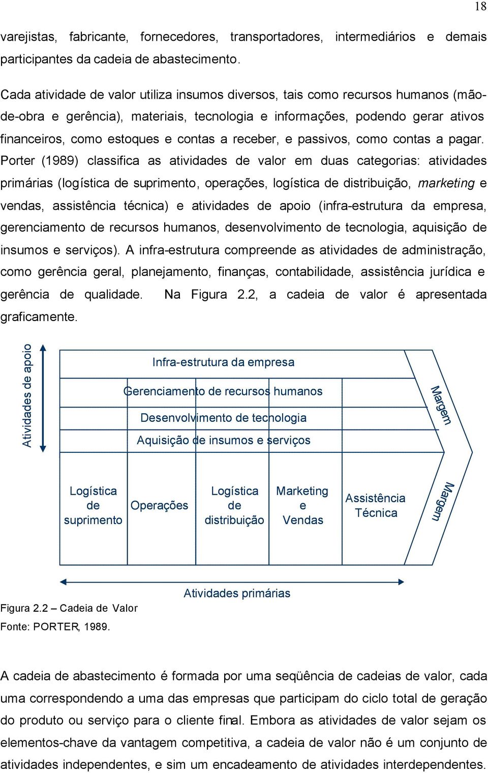 receber, e passivos, como contas a pagar.