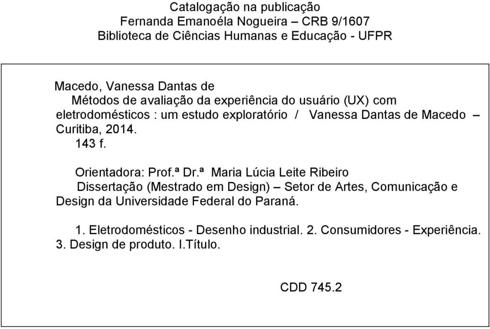 143 f. Orientadora: Prof.ª Dr.