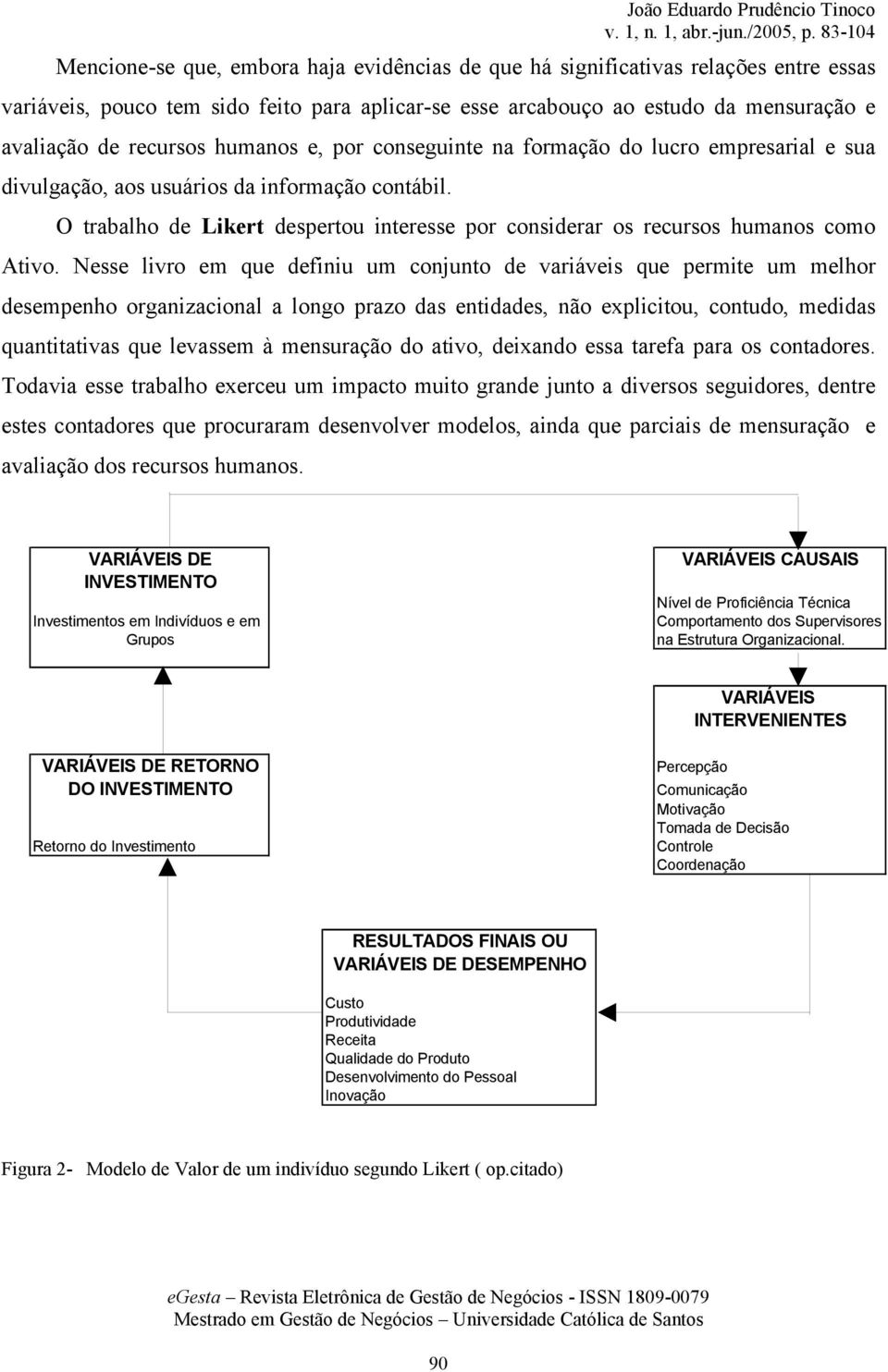 O trabalho de Likert despertou interesse por considerar os recursos humanos como Ativo.