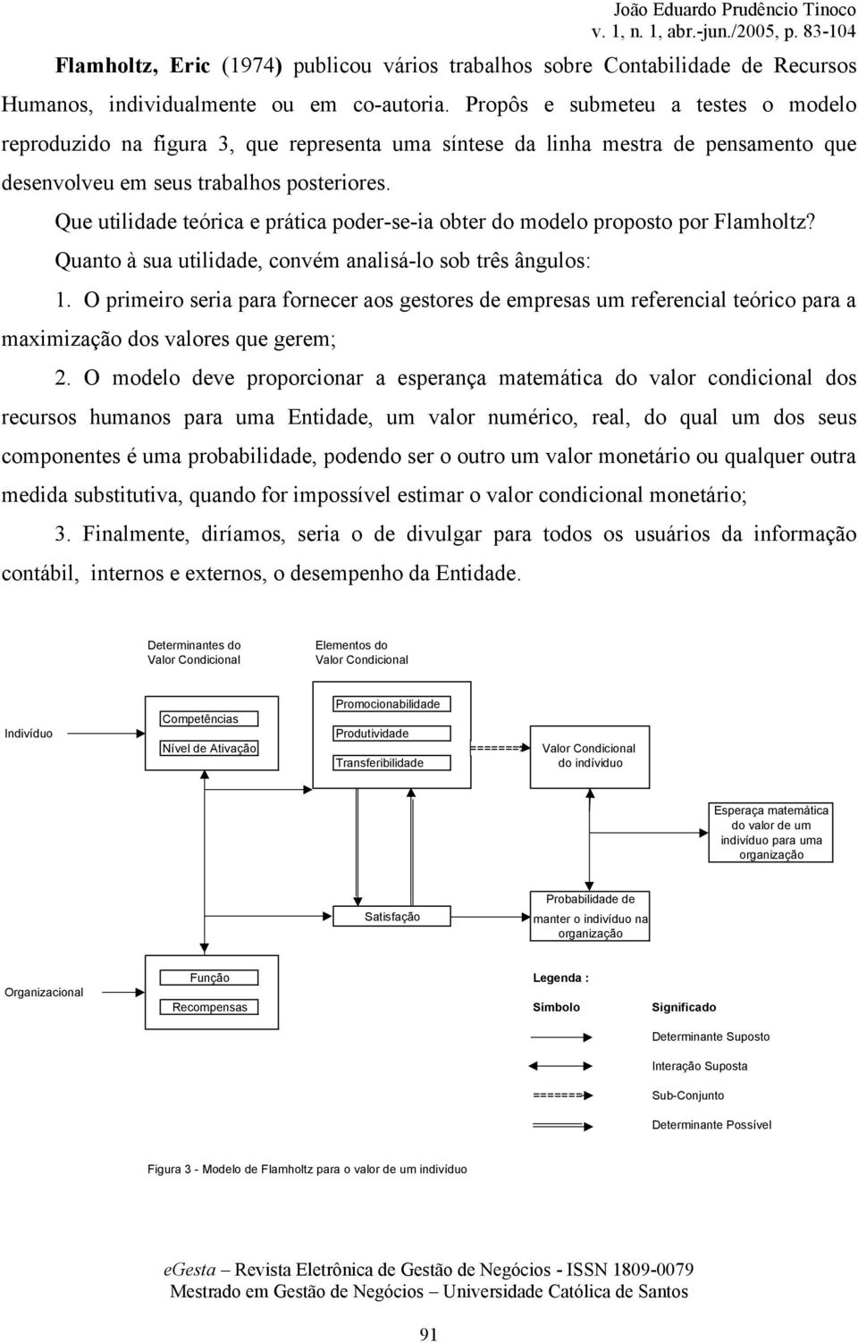 Que utilidade teórica e prática poder-se-ia obter do modelo proposto por Flamholtz? Quanto à sua utilidade, convém analisá-lo sob três ângulos: 1.