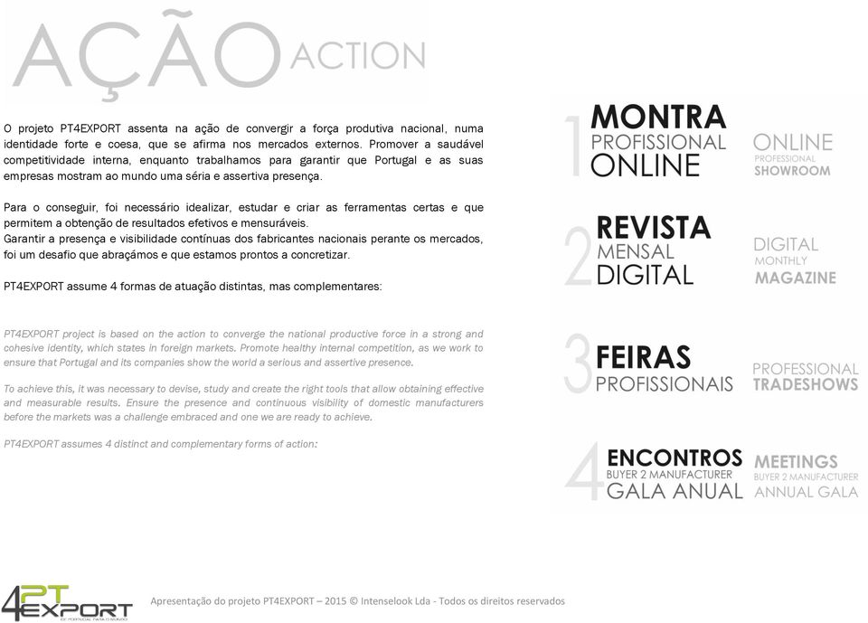 Para o conseguir, foi necessário idealizar, estudar e criar as ferramentas certas e que permitem a obtenção de resultados efetivos e mensuráveis.