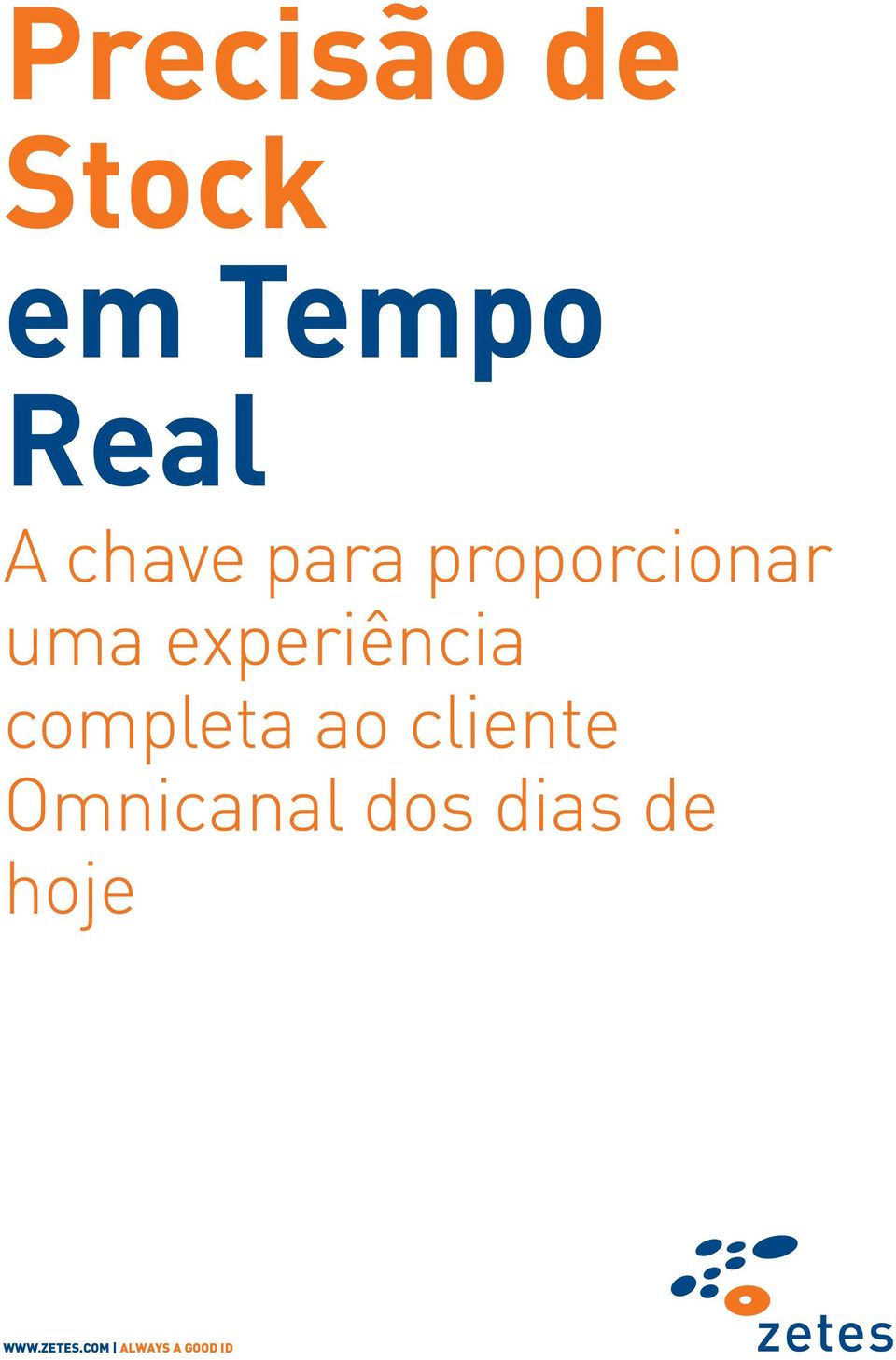 experiência completa ao cliente