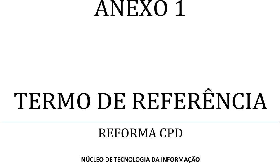 CPD NÚCLEO DE