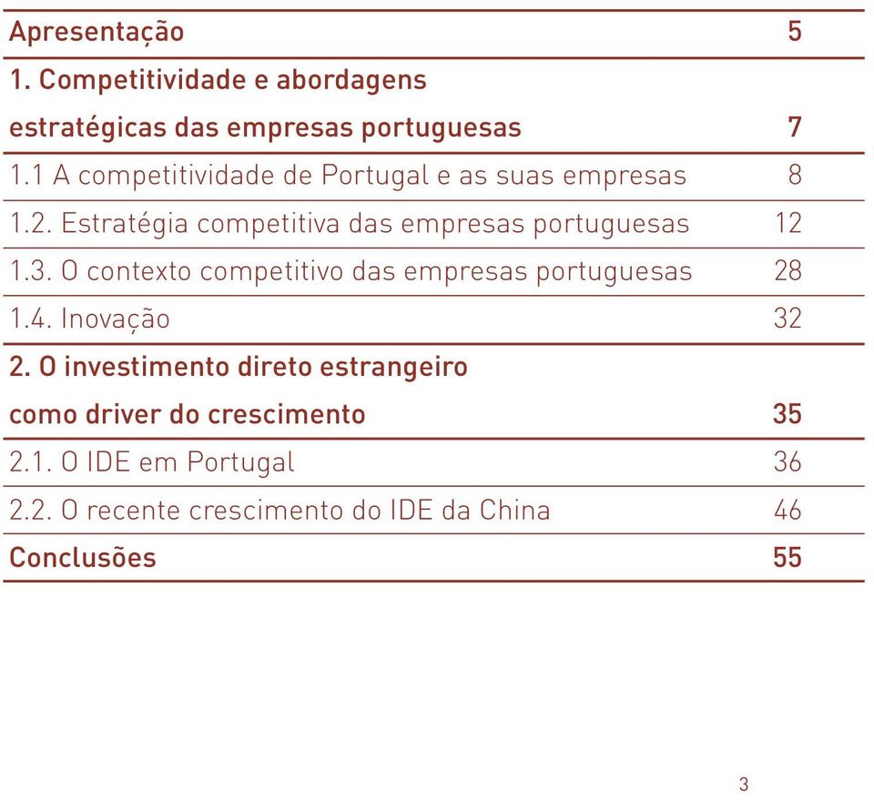 Estratégia competitiva das empresas portuguesas 12 1.3.