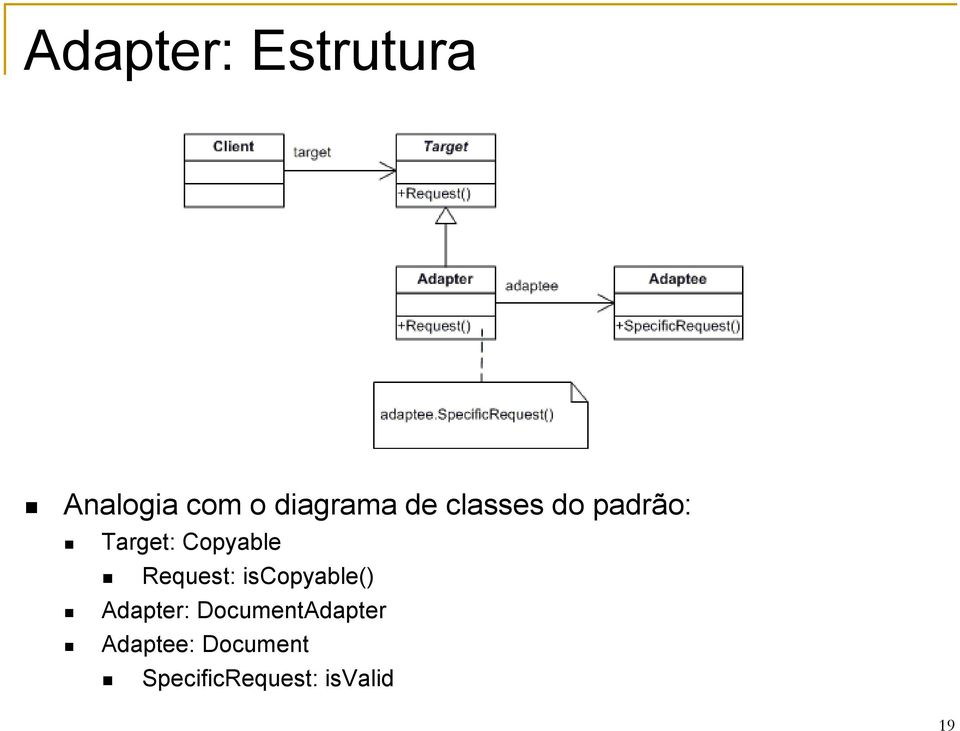 Request: iscopyable() Adapter: