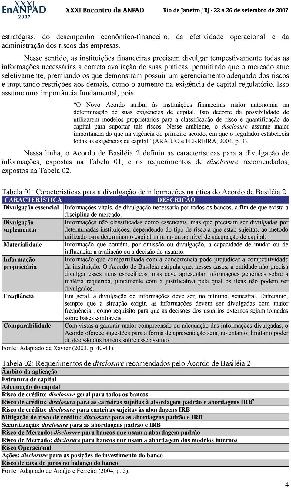 premiando os que demonstram possuir um gerenciamento adequado dos riscos e imputando restrições aos demais, como o aumento na exigência de capital regulatório.