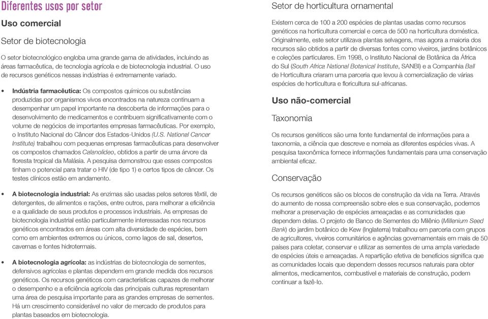 Indústria farmacêutica: Os compostos químicos ou substâncias produzidas por organismos vivos encontrados na natureza continuam a desempenhar um papel importante na descoberta de informações para o