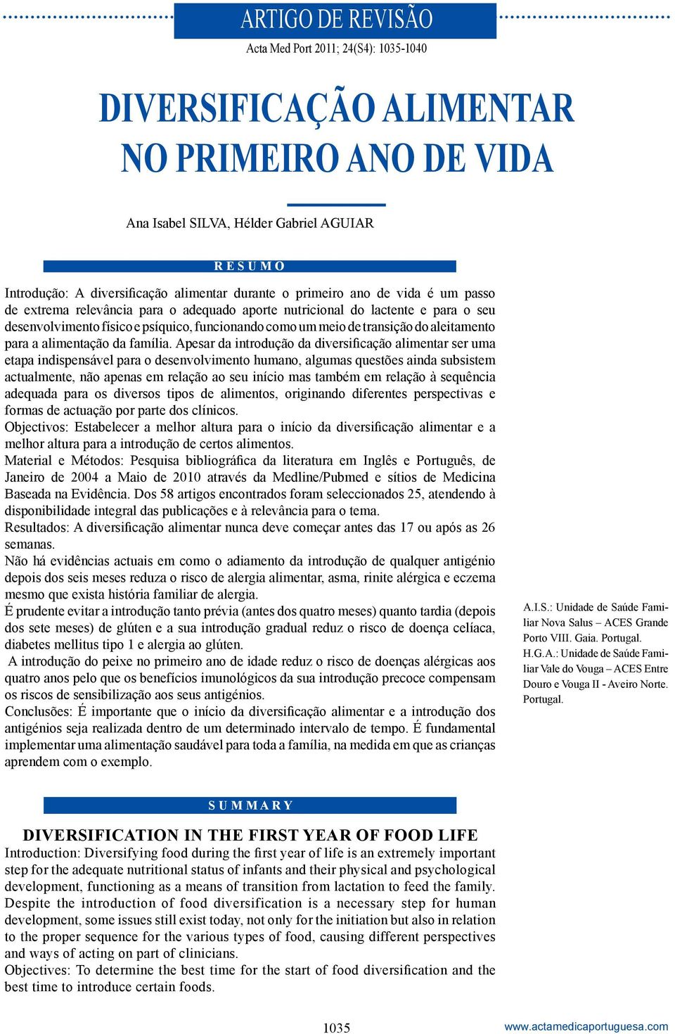 aleitamento para a alimentação da família.