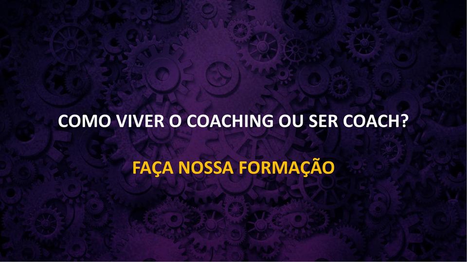 SER COACH?