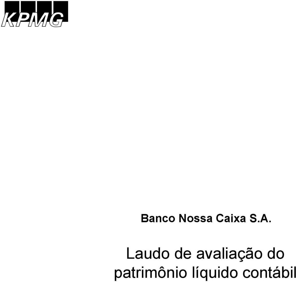 Laudo de avaliação