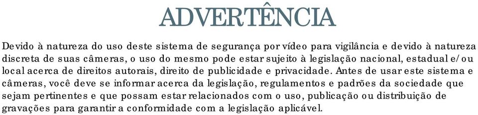 privacidade.