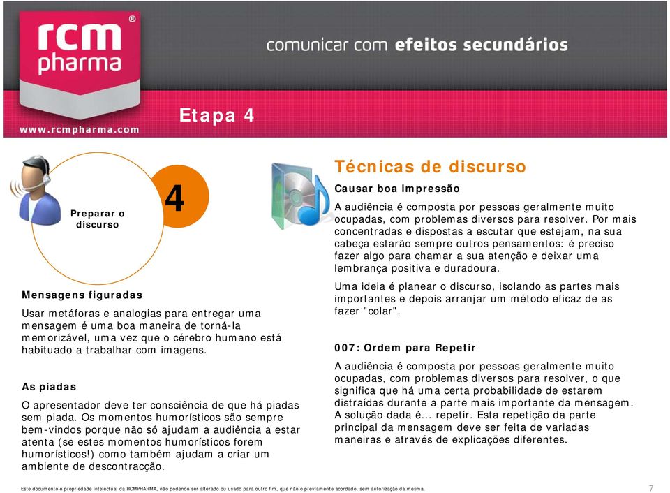 Os momentos humorísticos são sempre bem-vindos porque não só ajudam a audiência a estar atenta (se estes momentos humorísticos forem humorísticos!