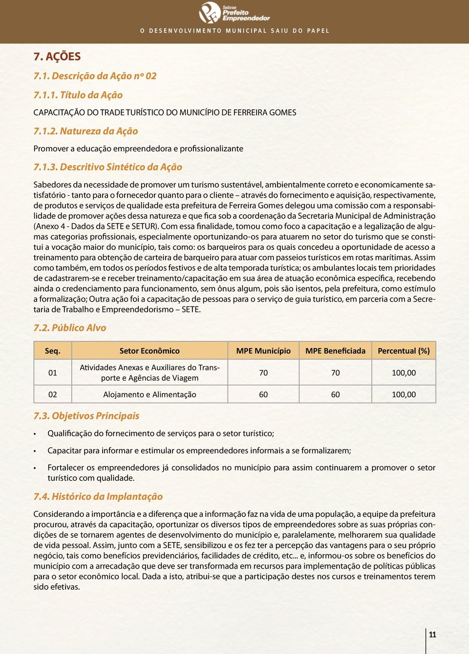 através do fornecimento e aquisição, respectivamente, de produtos e serviços de qualidade esta prefeitura de Ferreira Gomes delegou uma comissão com a responsabilidade de promover ações dessa