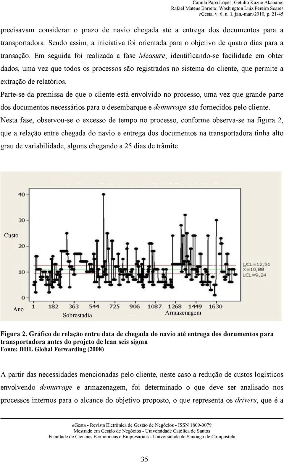 Parte-se da premissa de que o cliente está envolvido no processo, uma vez que grande parte dos documentos necessários para o desembarque e demurrage são fornecidos pelo cliente.