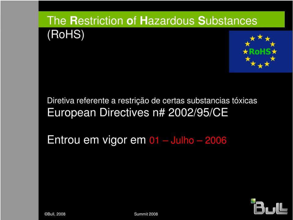 substancias tóxicas European Directives n#