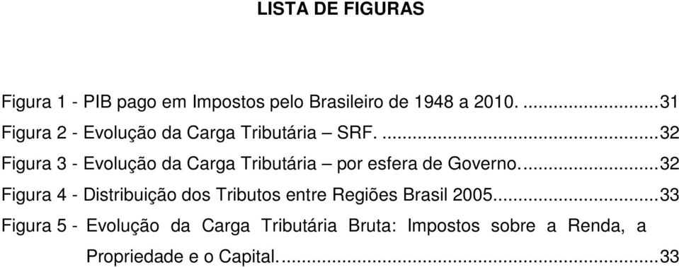 ... 32 Figura 3 - Evolução da Carga Tributária por esfera de Governo.