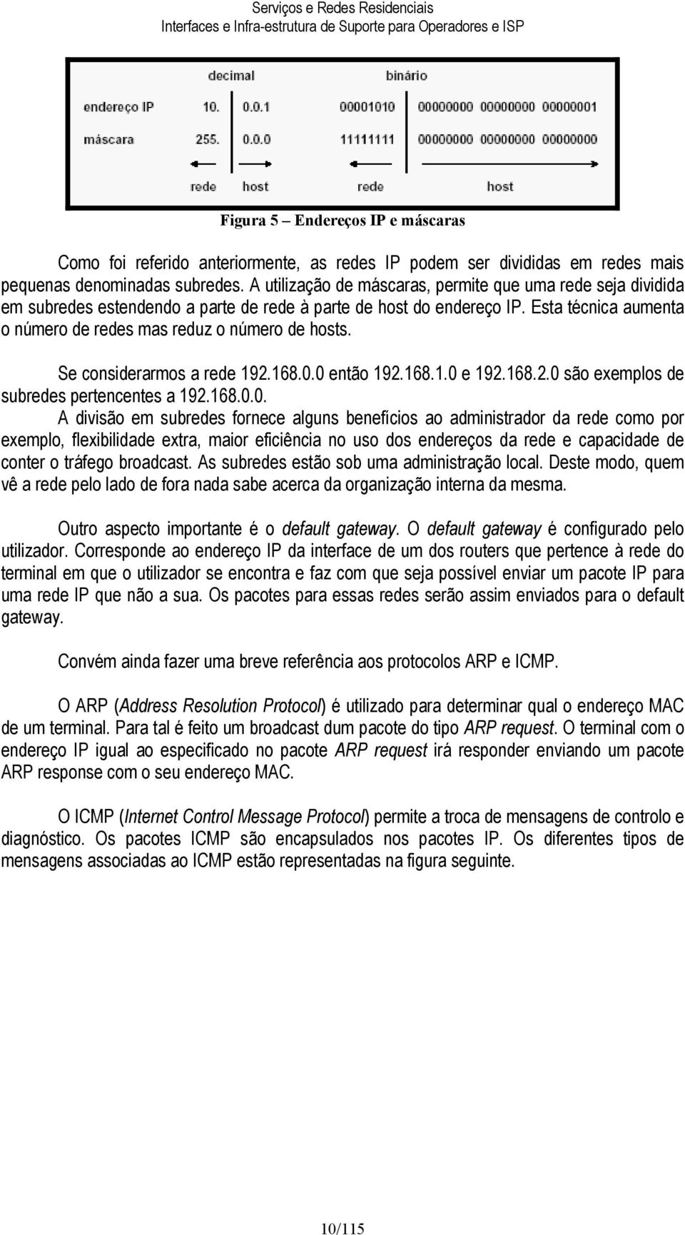 Esta técnica aumenta o número de redes mas reduz o número de hosts. Se considerarmos a rede 192.168.0.