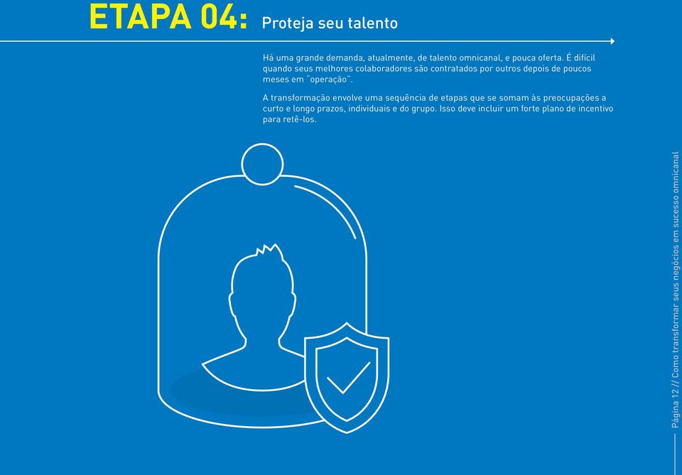 A transformação envolve uma sequência de etapas que se somam às preocupações a curto e longo prazos, individuais e