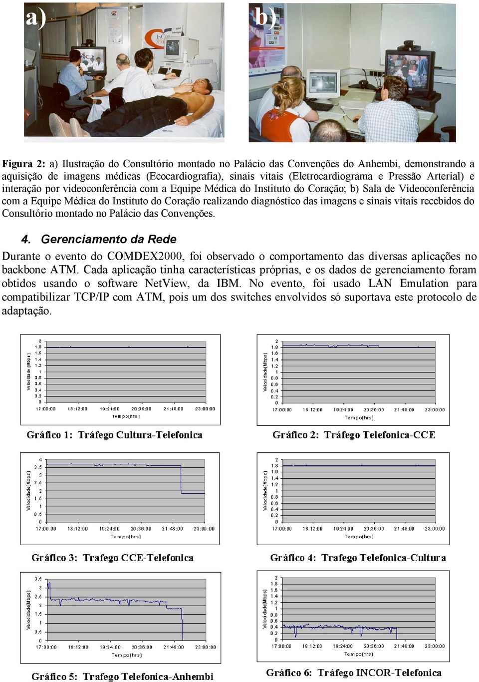 sinais vitais recebidos do Consultório montado no Palácio das Convenções. 4.