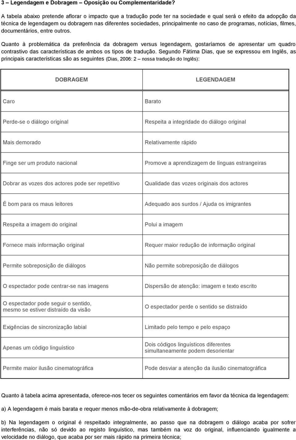 de programas, notícias, filmes, documentários, entre outros.