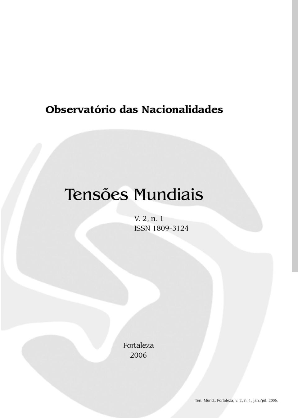 Mundiais V. 2, n.