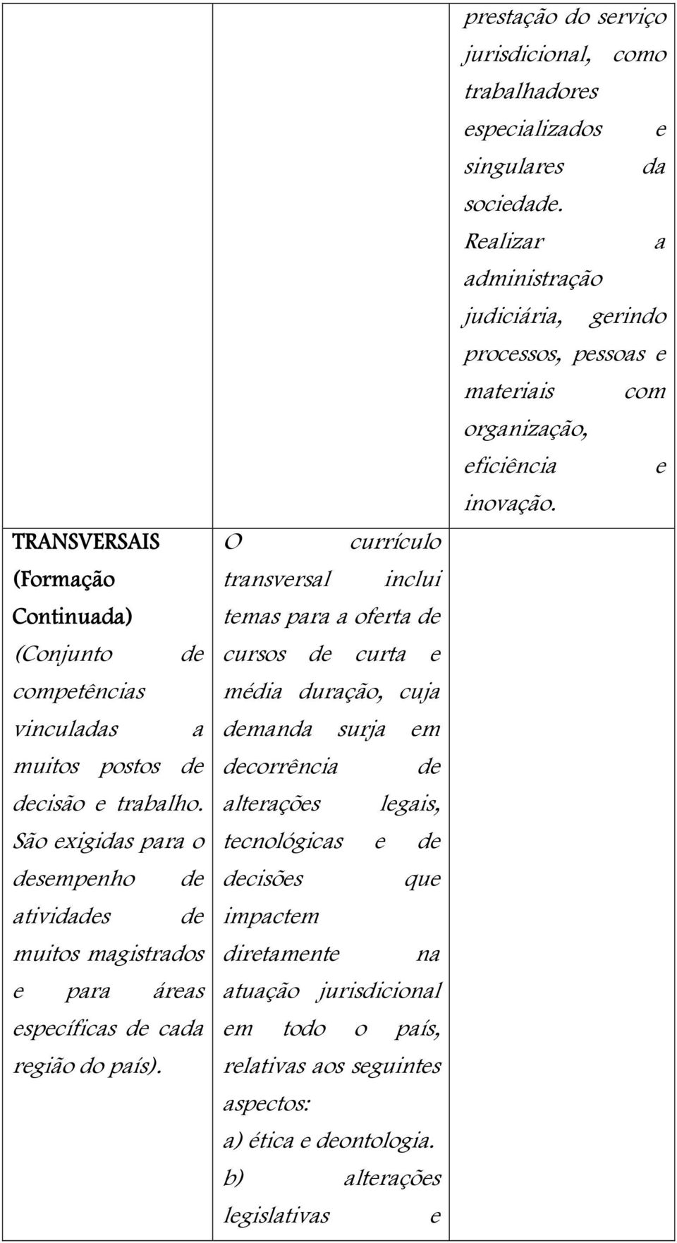 prestação do serviço jurisdicional, como trabalhadores especializados e singulares da sociedade.