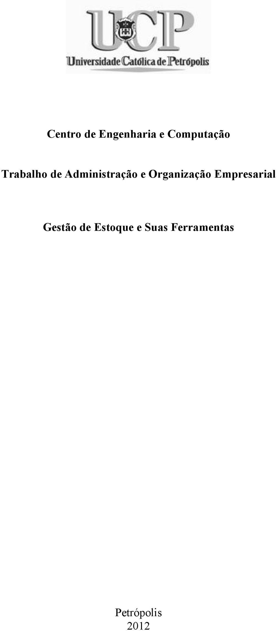 Organização Empresarial Gestão de