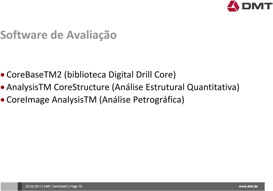 AnalysisTM CoreStructure (Análise