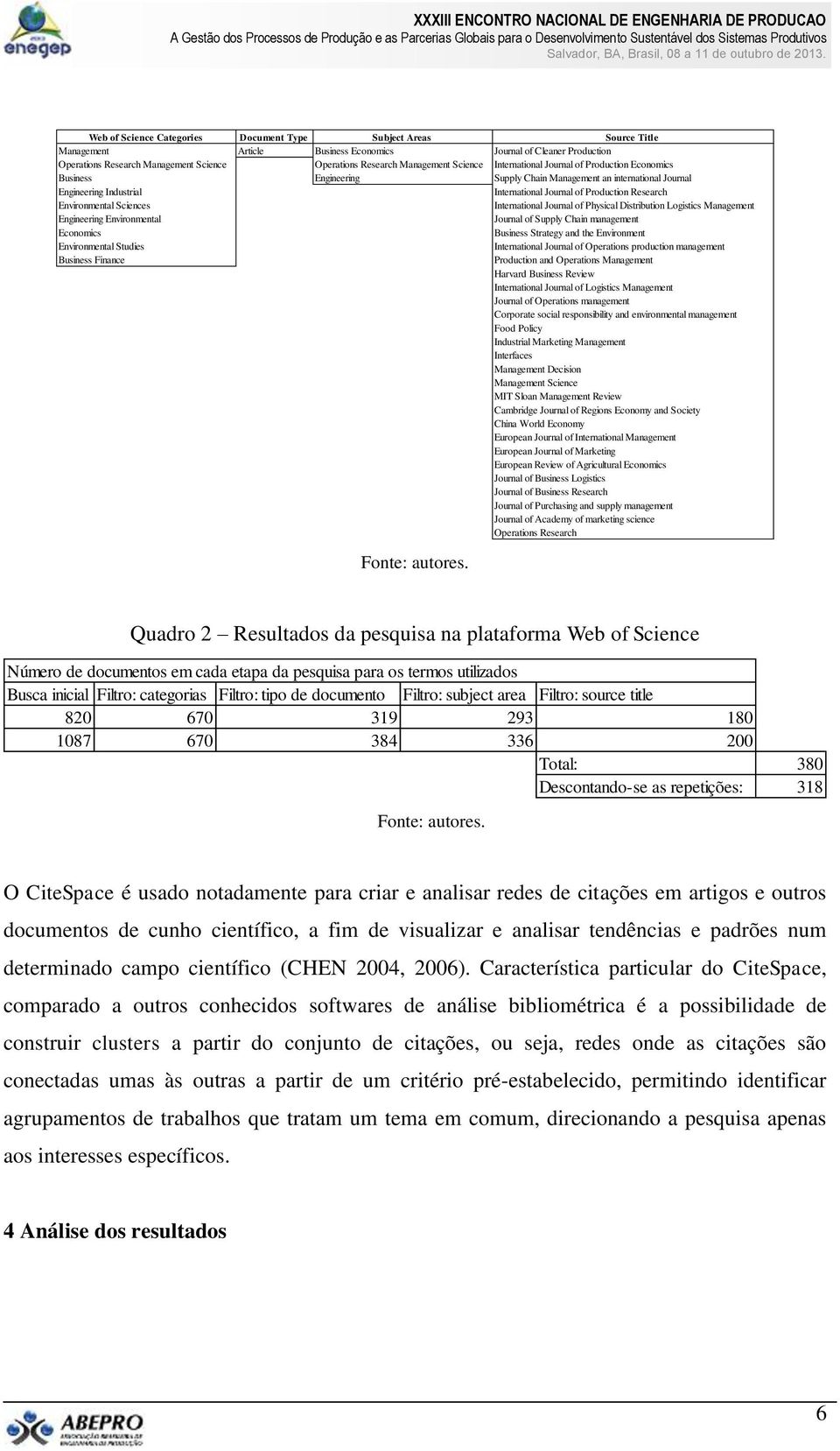 Research Environmental Sciences International Journal of Physical Distribution Logistics Management Engineering Environmental Journal of Supply Chain management Economics Business Strategy and the