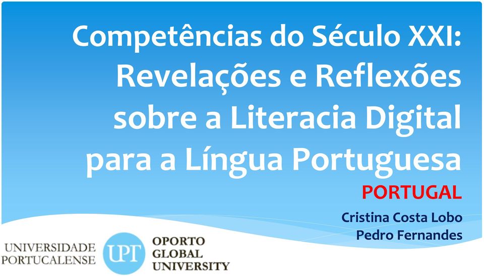 Literacia Digital para a Língua