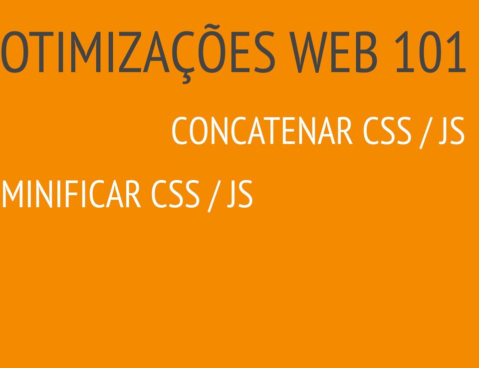 MINIFICAR CSS