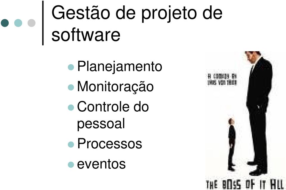 Monitoração Controle