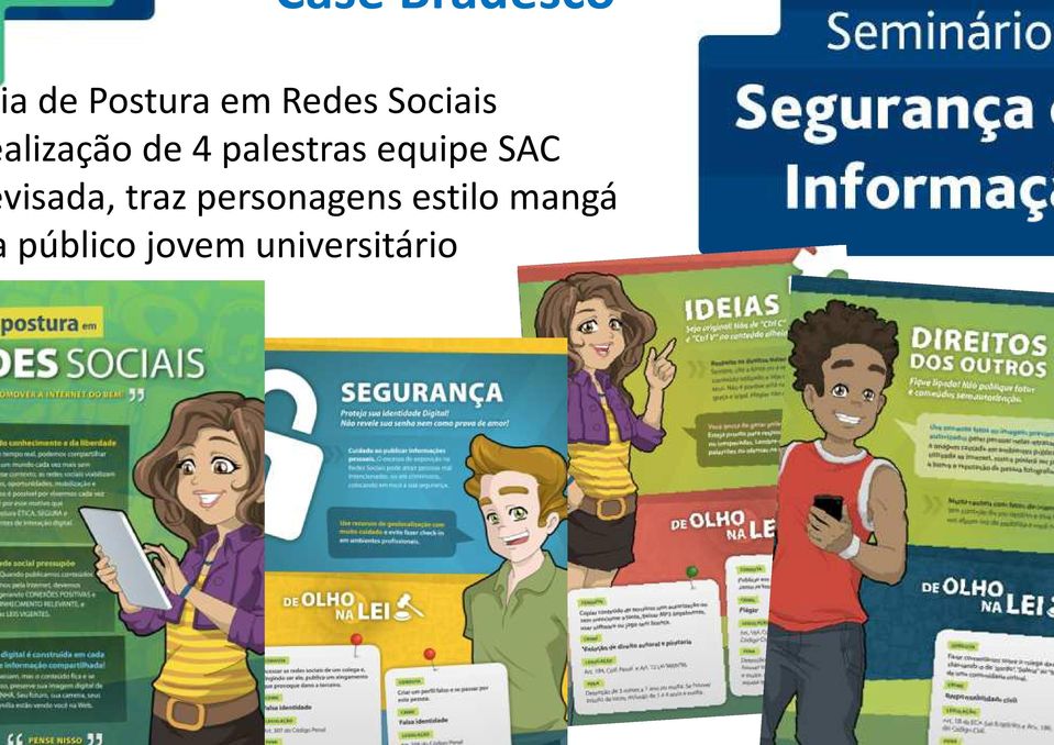 equipe SAC visada, traz personagens