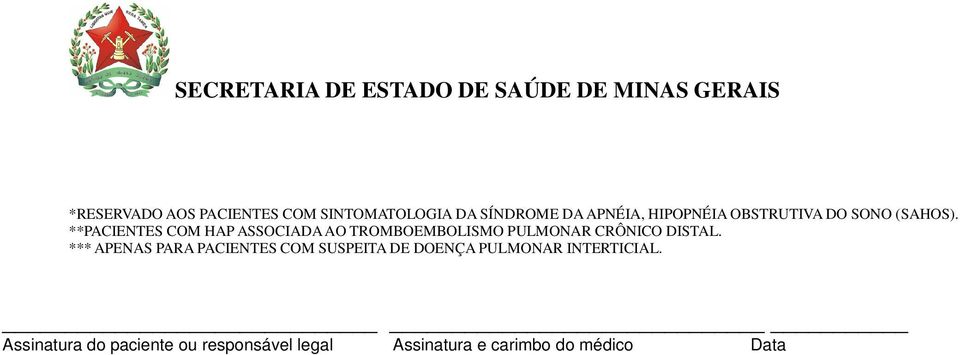 **PACIENTES COM HAP ASSOCIADA AO TROMBOEMBOLISMO PULMONAR CRÔNICO DISTAL.