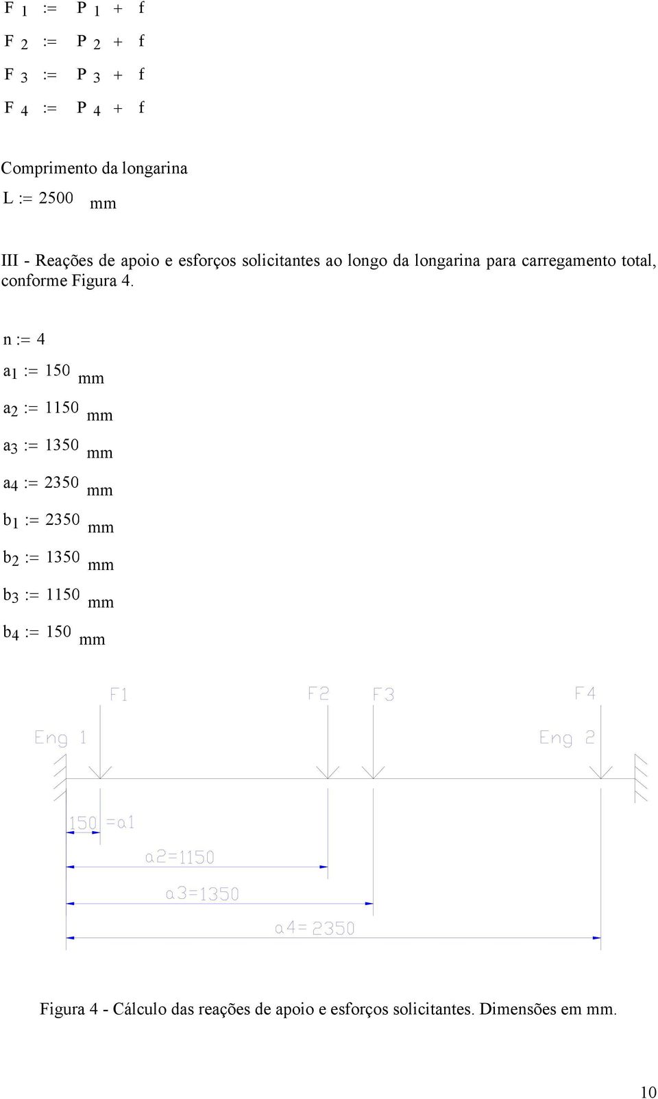 4. n := 4 a 1 := 150 a 2 := 1150 a 3 := 1350 a 4 := 2350 b 1 := 2350 b 2 := 1350 b 3 := 1150 b 4 := 150