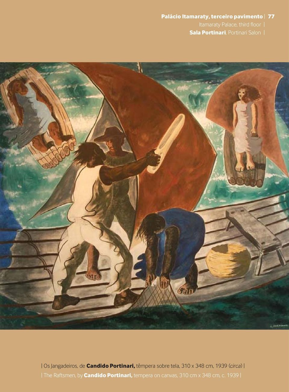 Portinari, têmpera sobre tela, 310 x 348 cm, 1939 (circa) The