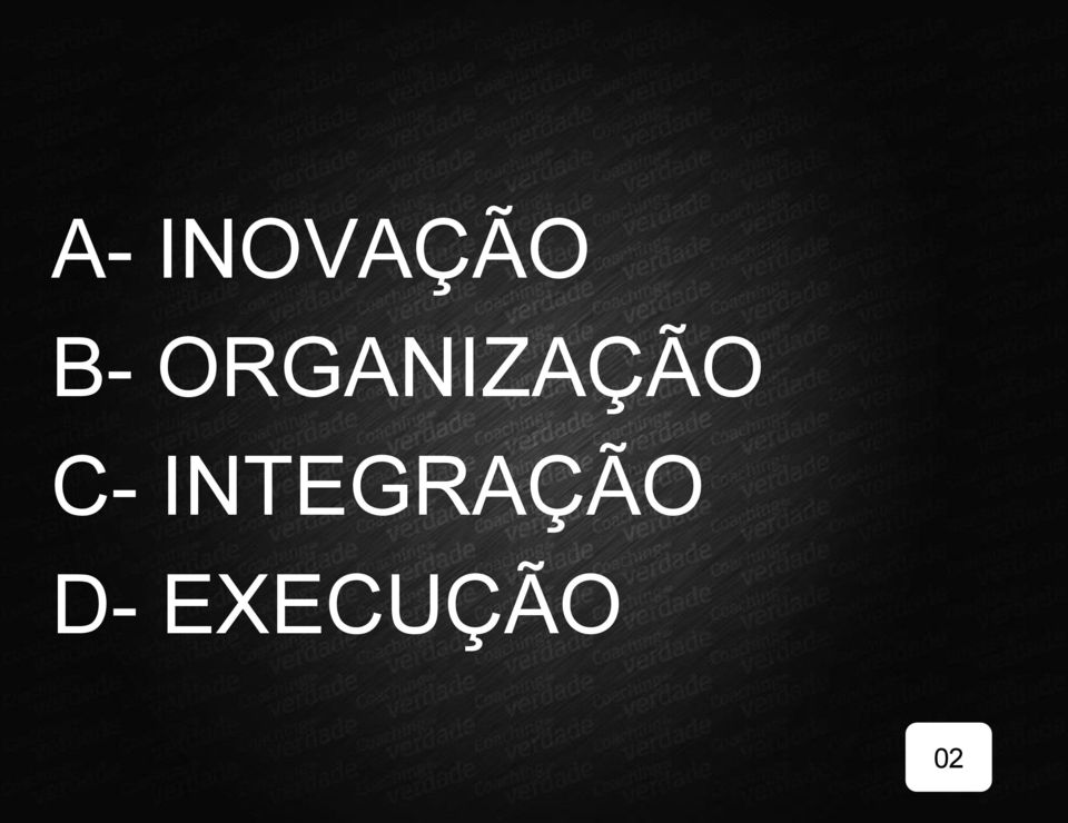 ORGANIZAÇÃO