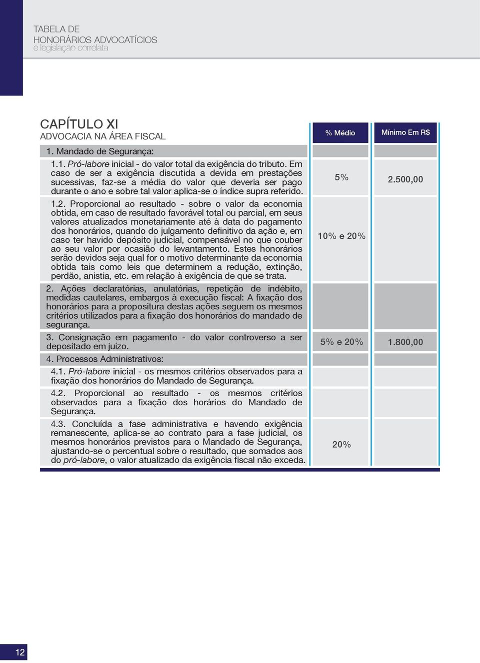 Proporcional ao resultado - sobre o valor da economia obtida, em caso de resultado favorável total ou parcial, em seus valores atualizados monetariamente até à data do pagamento dos honorários,