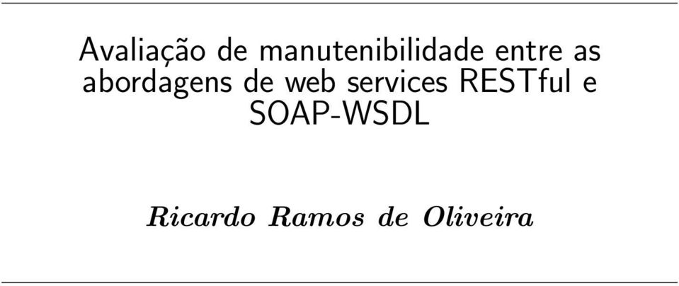 abordagens de web services