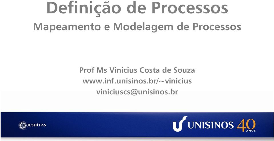 Vinícius Costa de Souza www.inf.